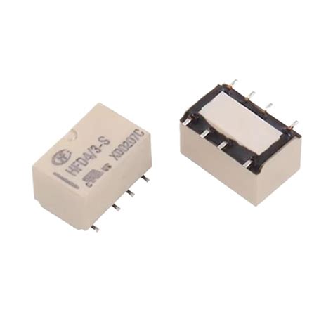 1pcs Hfd43 S 03vdc 8 Pin Subminiature Signal Relay Two Group