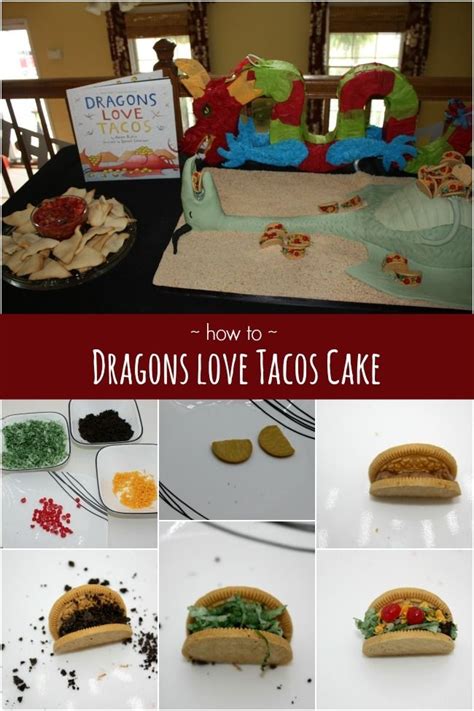 How To Make A Dragons Love Tacos Birthday Cake Dragons Love Tacos