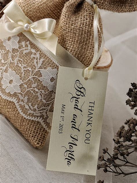 Lace Rustic Favor Bags Rustic Wedding Bag Unxia