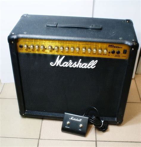 WZMACNIACZ MARSHALL MG 100 DFX FOOTSWITCH 8503462830 Oficjalne