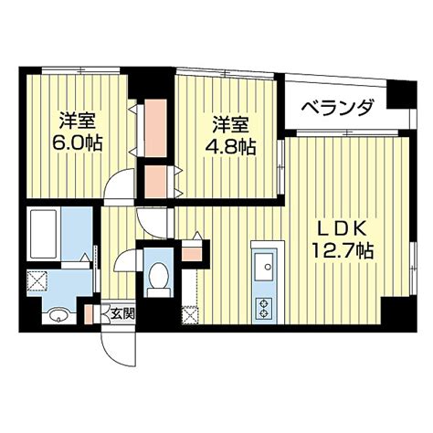 【ホームズ】アジリア札幌・宮の沢 2階の建物情報｜北海道札幌市西区宮の沢1条4丁目1 51