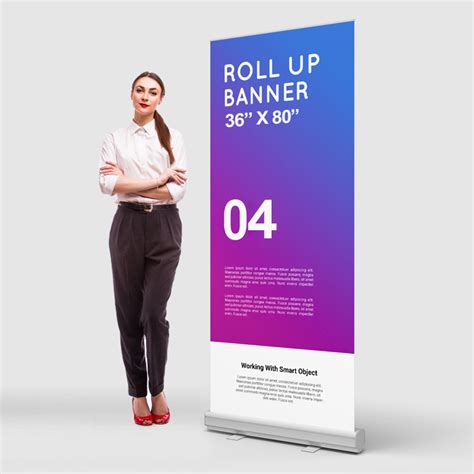 Retractable Banner Stand 36 x 80 Stand & Graphic Print | Pop up Banner ...