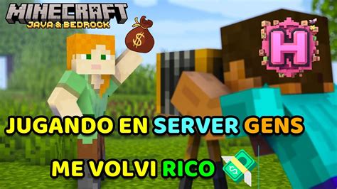 El Mejor Nuevo Servidor Gens Para Minecraft Java Y Bedrock