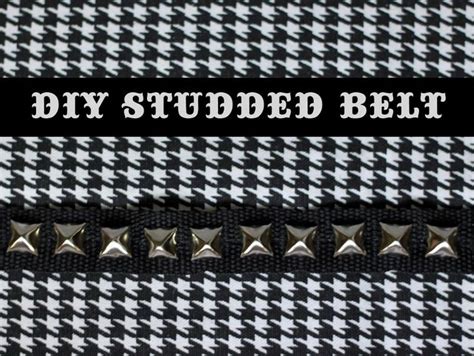 Diy Studded Toddler Belt Hip Mom Kids Studs Refashioning Studded