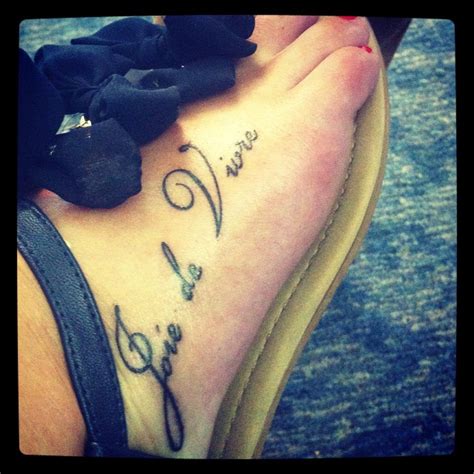 Joie de Vivre | Wrist tattoos, Tattoo you, Tattoos