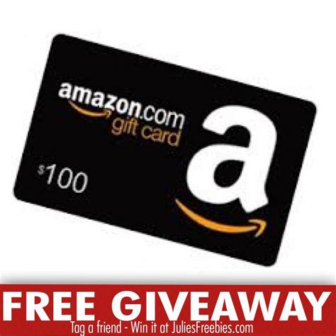 $100 Amazon Gift Card - Julie's Freebies