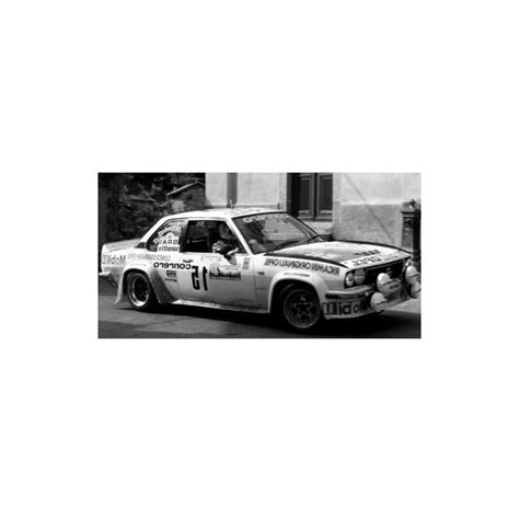 Opel Ascona B Rallye Della Lana Biasion Dalpozzo Sunstar