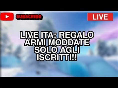 Live Ita Regalo Armi Moddate E Legacy Anche Con Parolina Fortnite