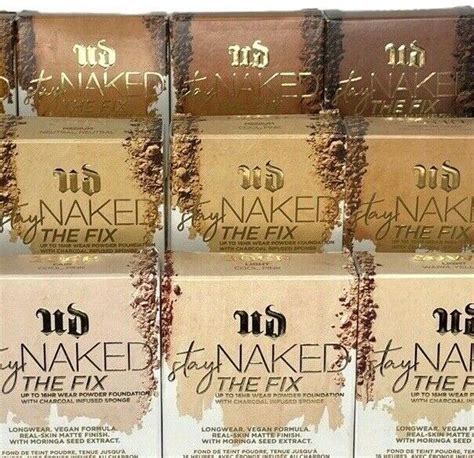 Urban Decay Stay Naked The Fix Powder Foundation Choose Your Shade Free