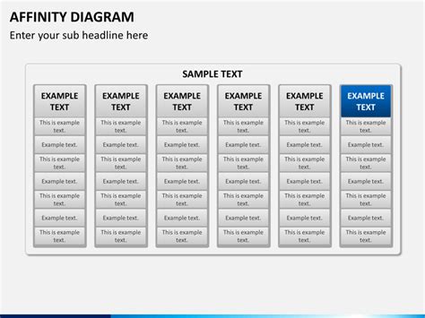 Affinity Diagram PowerPoint Template | SketchBubble