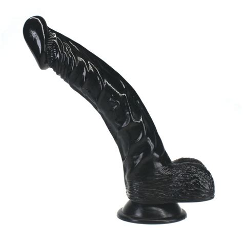 Dildo Realista Con Ventosa Y Textura Delicioso Consolador De PVC