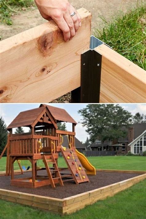 Awesome DIY Playgrounds Border Ideas