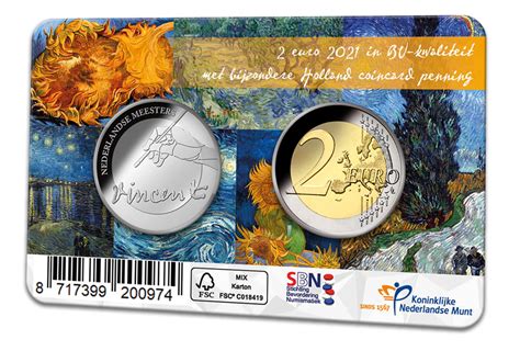 Holland Coincard Met Zilveren Penning Theo Peters Numismatiek