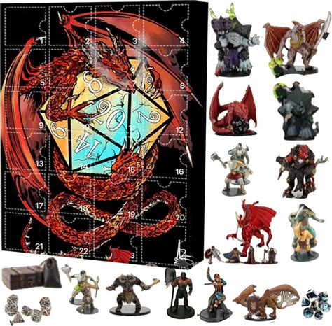 Dungeons Dragons Advent Calendar 2024 Dnd Advent Calendar 24 Days