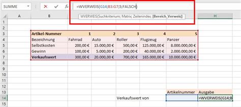 Excel Wverweis Am Beispiel Video Erklärt