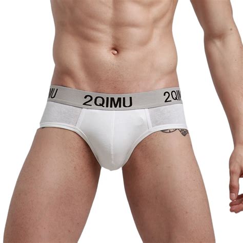 New Men Briefs Cotton Men Underwear Sexy Penis Pouch Rings Gay Men