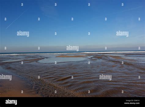 Perranporth Beach Stock Photo - Alamy