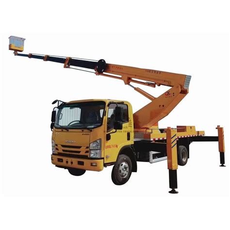 24m ISUZU 4x2 Telescopic Boom High Altitude Working Vehicle Manten