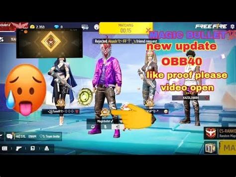 OB40 New Magic Bullet Hack NPC Name Free Fire Anti BLackList Patch