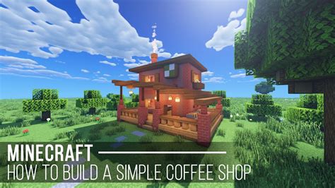 How To Build A Modern Coffee Shop In Minecraft at Jordan Melson blog