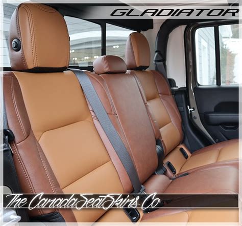 Jeep Gladiator Katzkin Custom Leather Upholstery