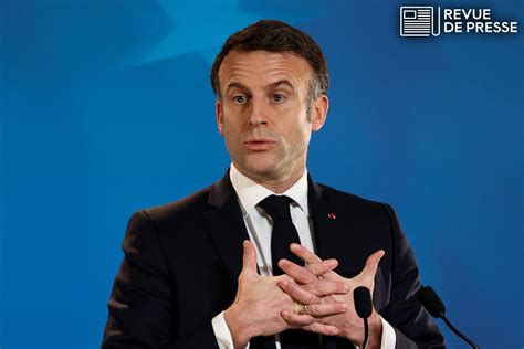 Emmanuel Macron favorable à l ouverture du débat sur une défense