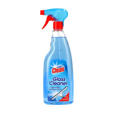 At Home Clean Glass Cleaner Spray At Home Essentials