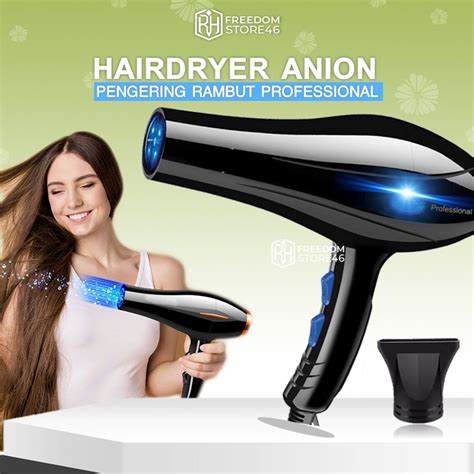 Jual Hair Dryer BLURAY ANION PENGERING RAMBUT Professional Perawatan