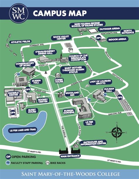 University Of Mary Campus Map