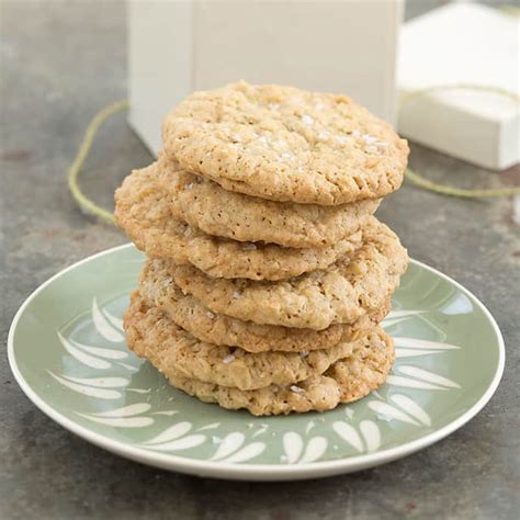 Salty Thin And Crispy Oatmeal Cookies Cooks Illustrated Recipe