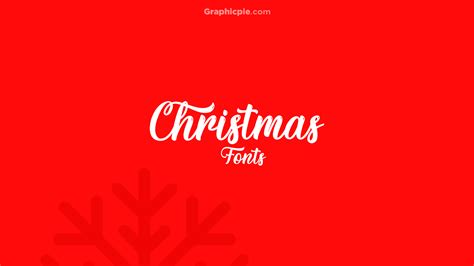 Christmas Fonts on Canva (2025) - Graphic Pie