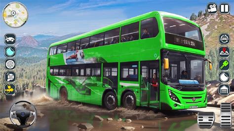 Offroad Uphill Bus Simulator Offroad Tourist Bus Simulator City