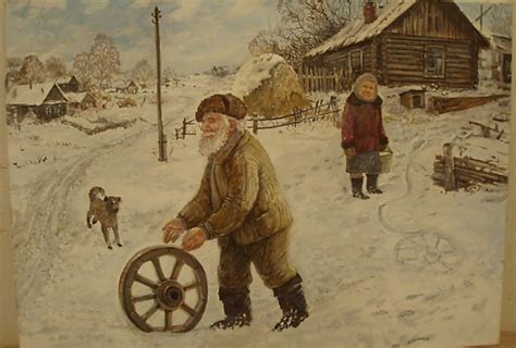 Leonid Baranov Paintings of Russian Countryside - XciteFun.net