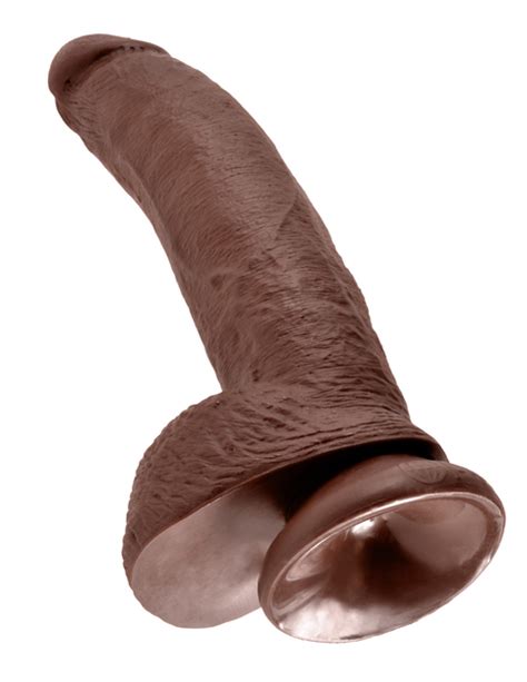 King Cock In Dildo W Balls Brown Pipedream Satisfaction