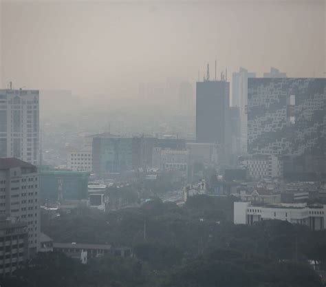 Foto Jakarta Kembali Dinobatkan Jadi Kota Pertama Dengan Kualitas Udara Terburuk Di Dunia