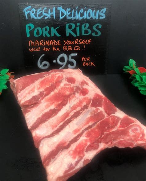 Fresh Delicious Pork Ribs Sillfield Farm Foods