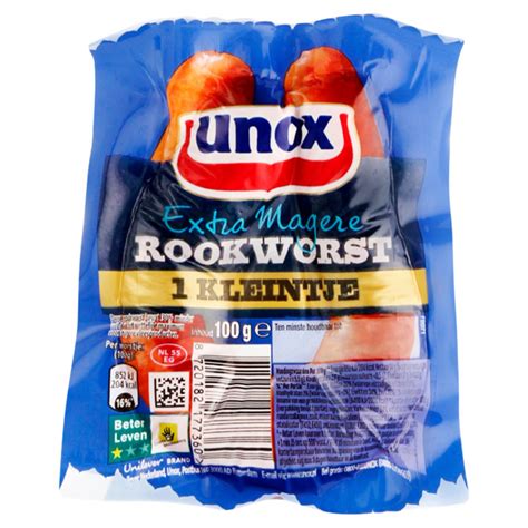 Unox Rookworst Mager G Aanbieding Bij Jumbo