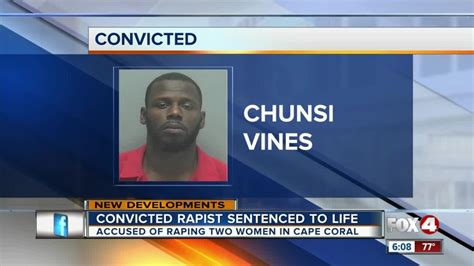 Convicted Rapist Sentenced To Life In Prison In Lee County