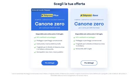 Telepass Rilancia Il Canone Zero Da Oggi Le Nuove Offerte Valide Fino