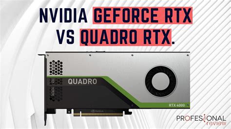 Nvidia Geforce Rtx Vs Quadro Rtx ⭐️ 【 ¿cuÁl Compro 】 ⭐️