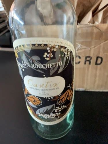 San Rocchetto Cantra Verdicchio Dei Castelli Di Jesi Classico Vivino Us