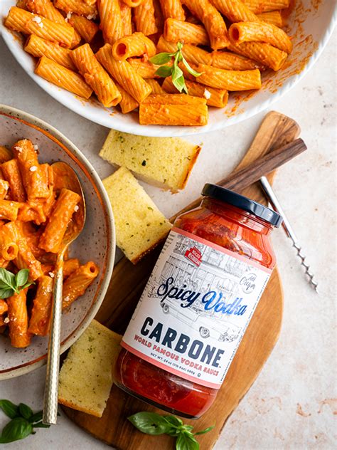 Copycat Carbone Spicy Rigatoni Heinen S Grocery Store