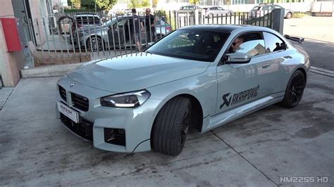 BMW M2 G87 Leistungswunder In Brooklyn Gray Mit Akra Anlage