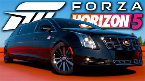 Forza Horizon Cadillac Xts Limousine Fh Customization Youtube