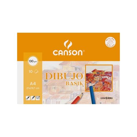 Pack Papel De Dibujo Basik Canson