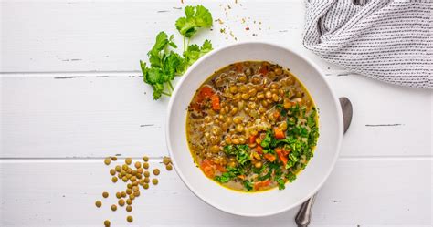 Recette Soupe Aux Lentilles Et L Gumes Rapide Facile