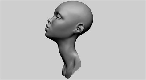 Stylized Head Printable 3d Model 3d Printable Cgtrader