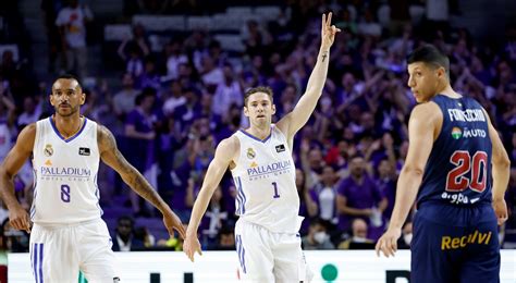 Real Madrid Win Game 1 Against Baskonia At WiZink Center