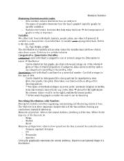 Mgcr 271 Notes Business Statistics Displaying Distributions With