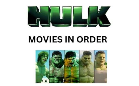 How to Watch All the Hulk Movies in Order